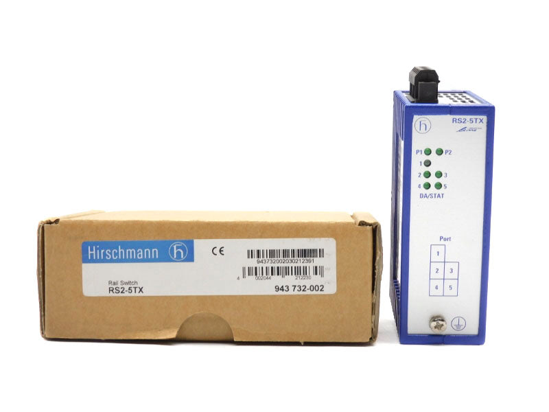 HIRSCHMANN RS2-5TX 9,6-32VDC 0,35-0,1A NSMP