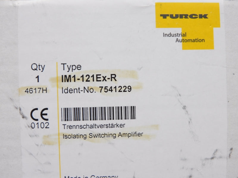 TURCK IM1-121EX-R 7541229 NSFS