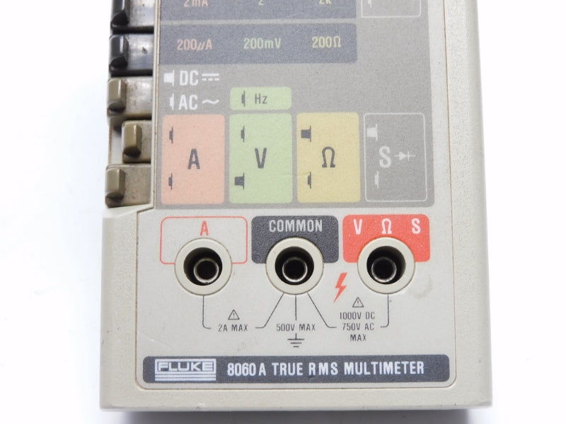 FLUKE 8060A 1000VDC 2A UNMP