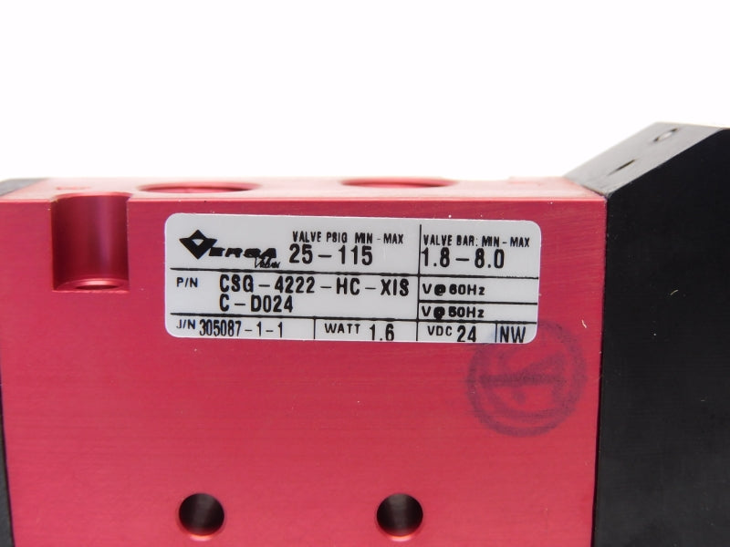 VERSA CSG-4222-HC-XIS-C-D024 24VDC 25-115PSI NSMP