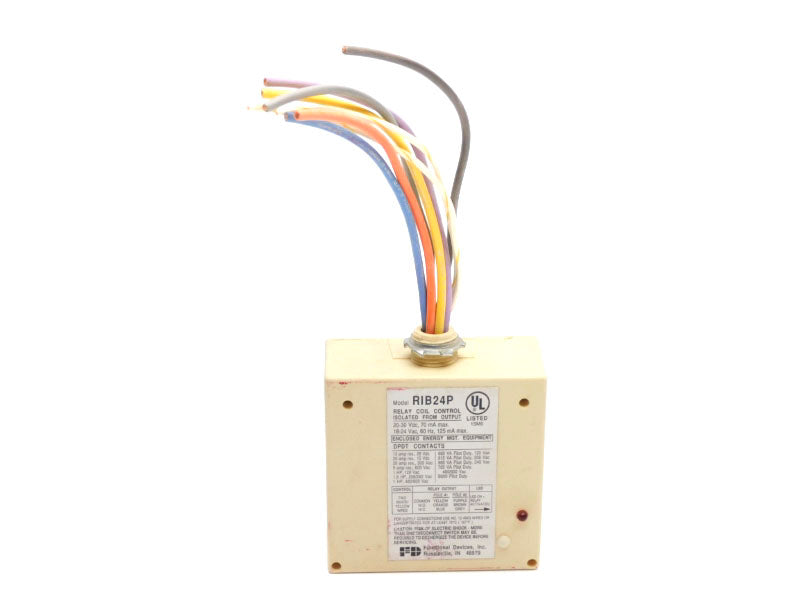 FUNCTIONAL DEVICES RIB24P 600VAC 20A UNMP