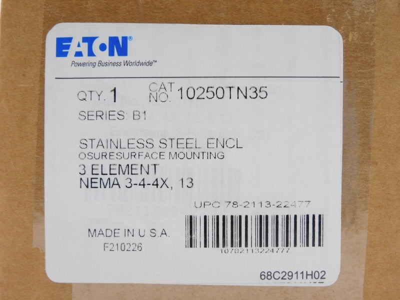 EATON 10250TN35 SER. B1 NSFS