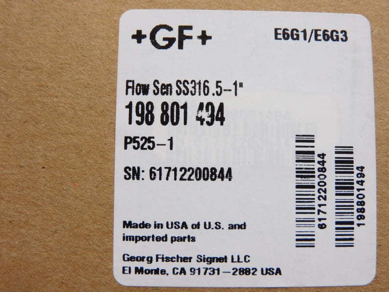GEORGE FISCHER 198801494 P525-1 NSMP