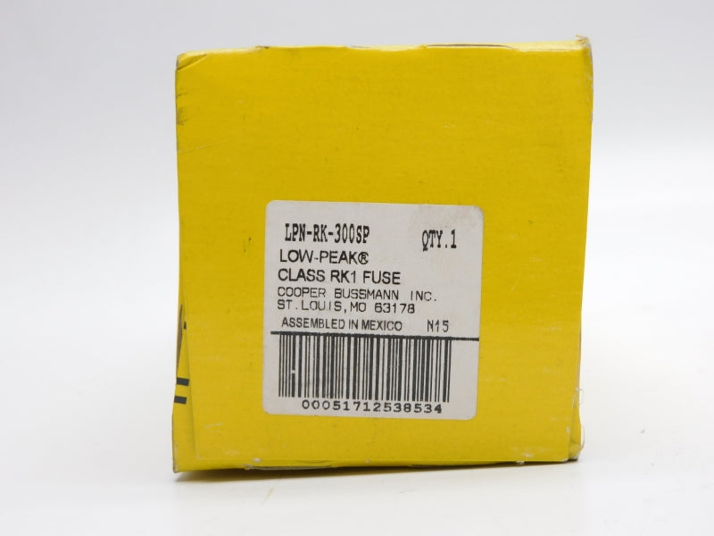 COOPER BUSSMANN LPN-RK-300SP 250VAC/DC 300A NSMP