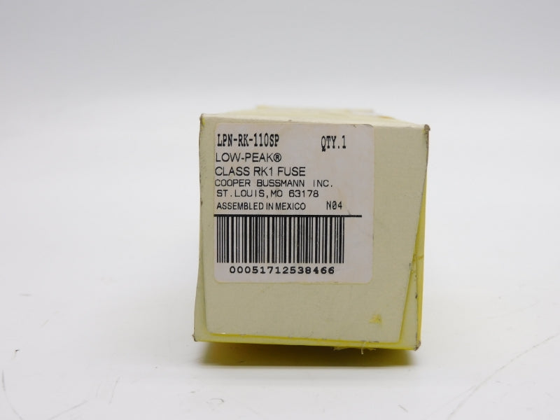 COOPER BUSSMANN LPN-RK-110SP 250VAC/DC 110A NSMP