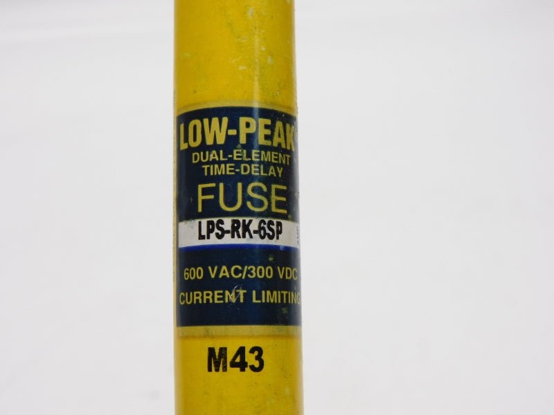 BUSSMANN LPS-RK-6SP 600VAC 6A (BL) NSNP
