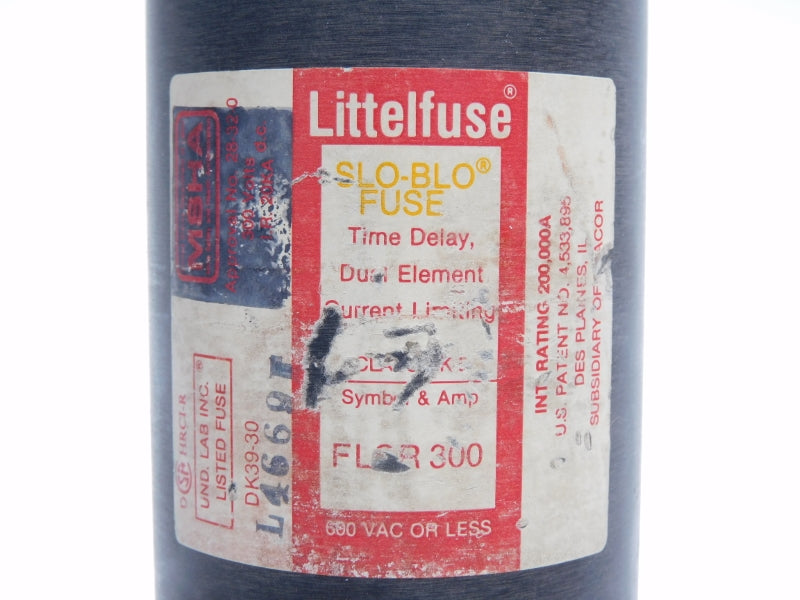 LITTELFUSE FLSR300 600VAC 300A SLO-BLO NSNP
