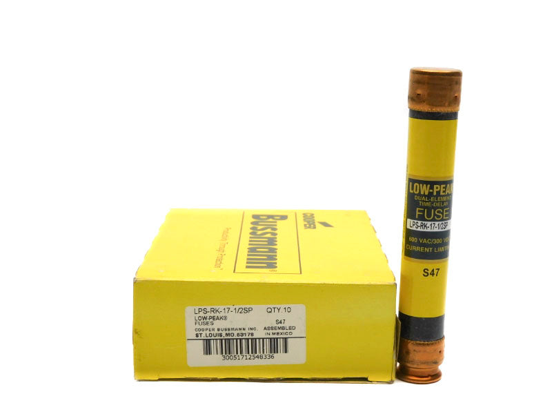 COOPER BUSSMANN LPS-RK-17-1/2SP 600VAC 17.5A (PKG OF 10) NSMP