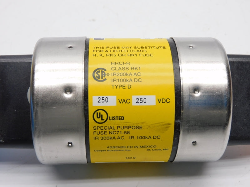 COOPER BUSSMANN LPN-RK-250SP 250VAC/DC 250A NSMP