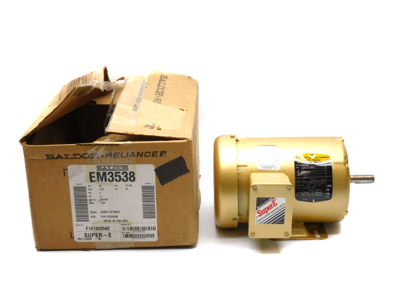 BALDOR EM3538 230/460V 1.6/.8A NSMP
