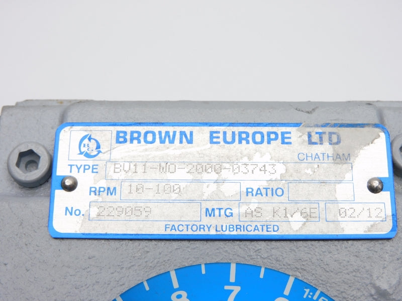 BROWN GROUP MS712-4 1011320818 BV11-WO-2000-03743 420V 1.93A NSNP