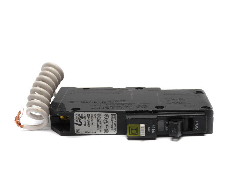 SQUARE D QO115CAFI 120V 15A (AS PICTURED) NSNP