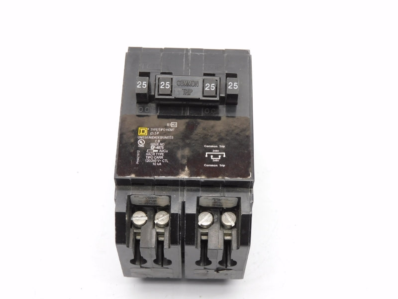 SQUARE D HOMT225225 120/240V 25-25A (AS PICTURED) NSNP