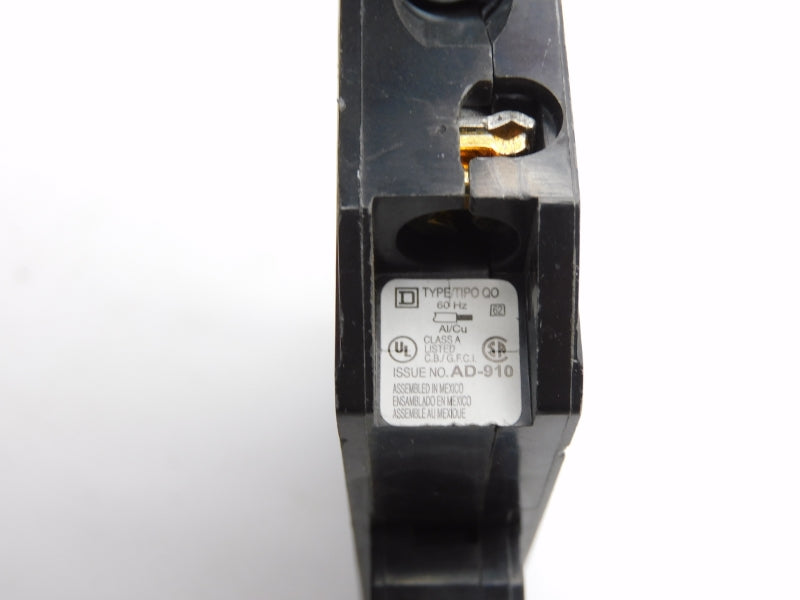 SQUARE D QO120GFI 120V 20A (AS PICTURED) NSNP