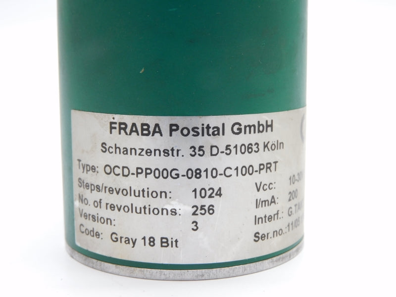 FRABA OCD-PP00G-0810-C100-PRT 10-30V NSNP