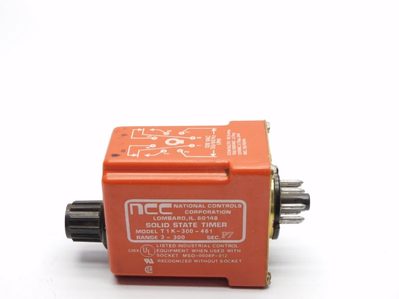 NCC T1K-300-461 150/300VAC 10/6A 3-300S UNMP