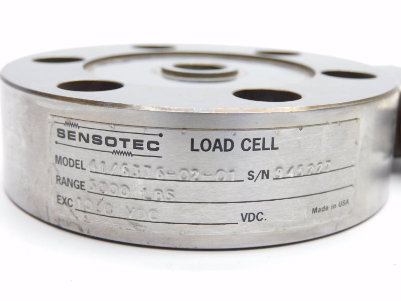 SENSOTEC 41/6376-02-01 10.0VDC 5000LBS NSNP