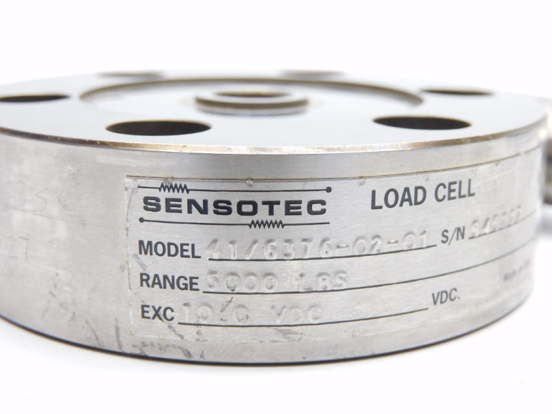 SENSOTEC 41/6376-02-01 10.0VDC 5000LBS NSNP