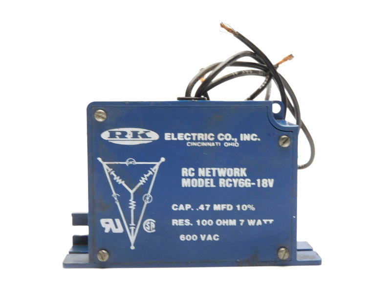 RK ELECTRIC RCY6G-18V 600VAC UNMP