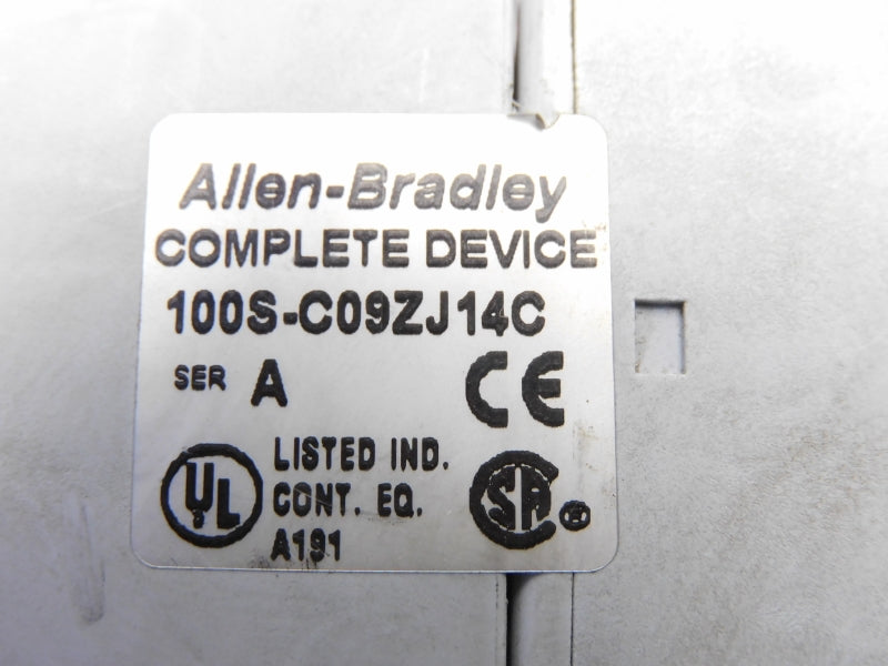 ALLEN BRADLEY 100S-C09ZJ14C SER. A 24VDC 32A (AS PICTURED) UNMP