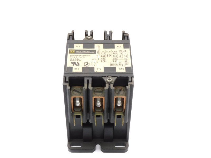 SQUARE D 8910DPA53S34V02 SER. B 110/120V 65A UNMP