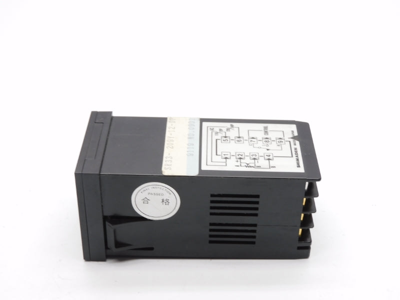 SHIMADEN SR33-209Y-12-DP 220/240V 0-499'F UNMP