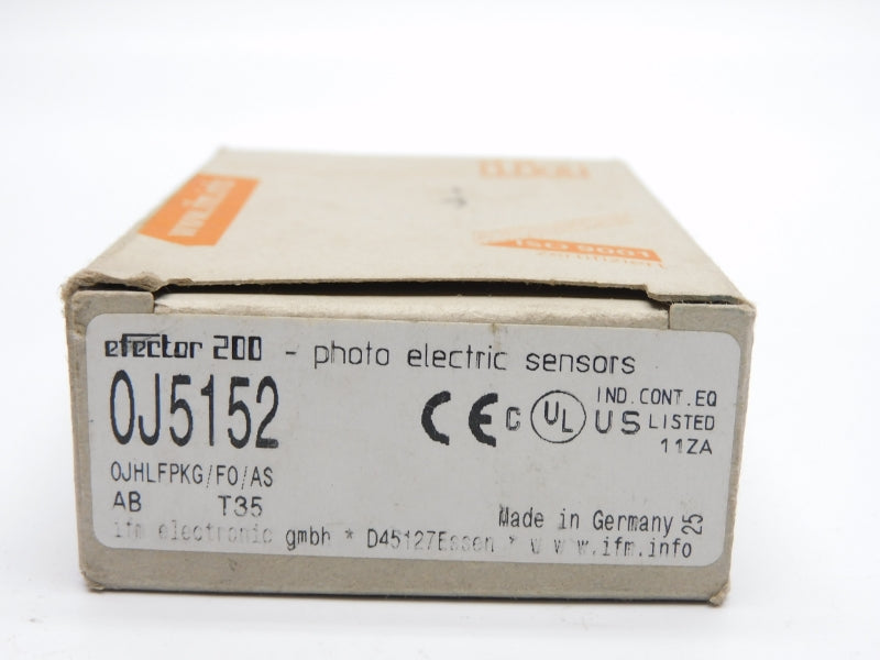 IFM EFECTOR OJHLFPKG/FO/AS OJ5152 NSMP