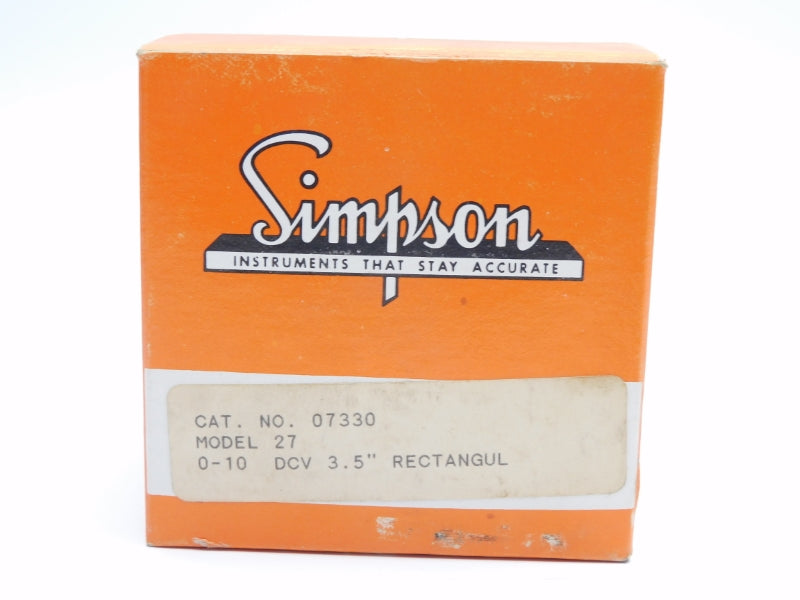 SIMPSON 07330 0-10DCV NSMP