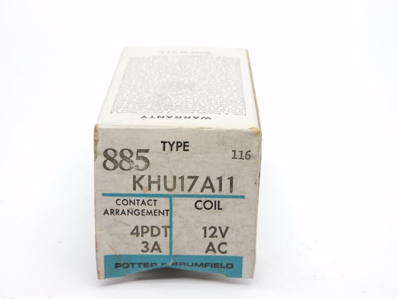 POTTER&BRUMFIELD KHU17A11 12VAC 3A NSMP