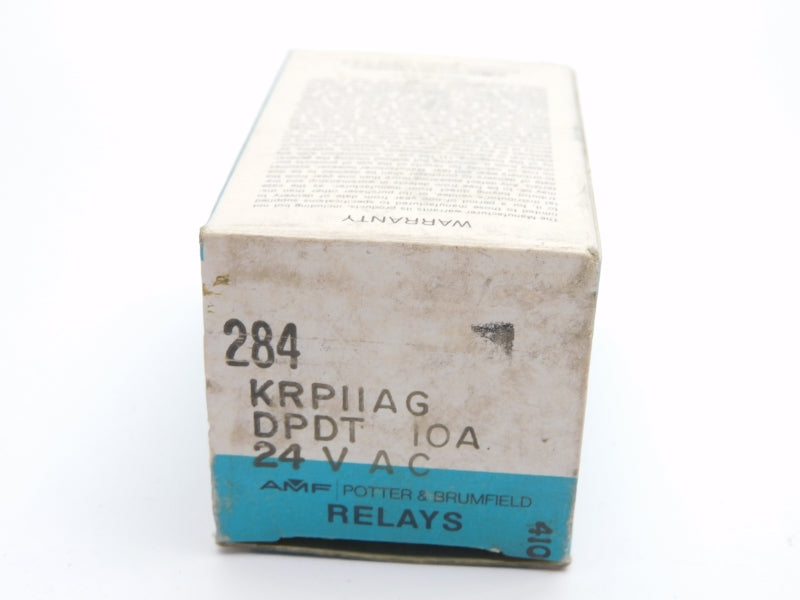 POTTER&BRUMFIELD KRP11AG 24VAC 10A NSMP