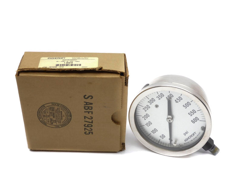ASHCROFT 451009A02L-600# 0-600PSI NSMP