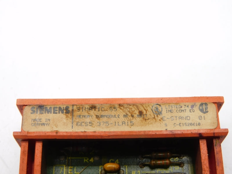 SIEMENS 6ES5375-1LA15 UNMP