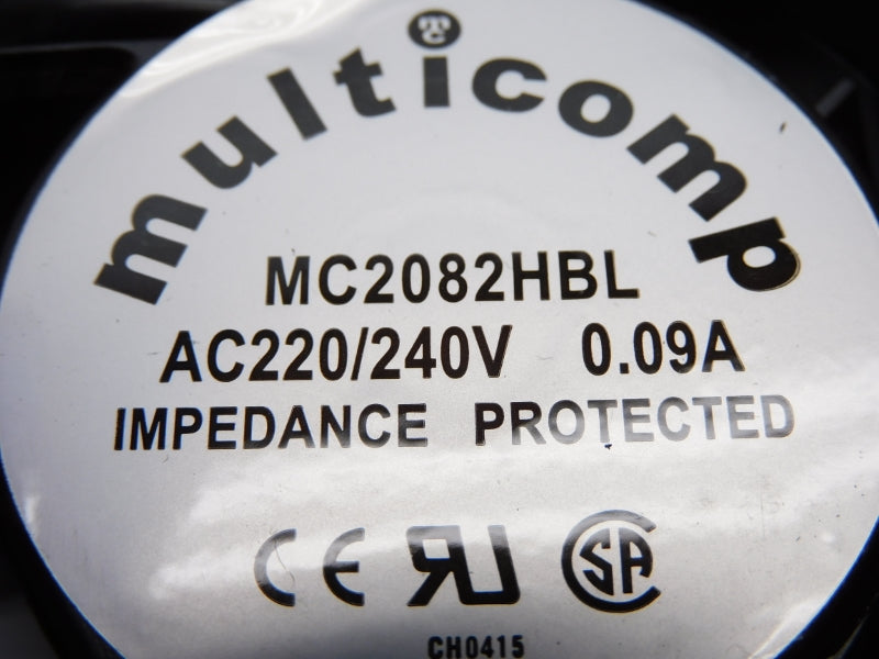 MULTICOMP MC2082HBL 220/240VAC 0.09A NSMP