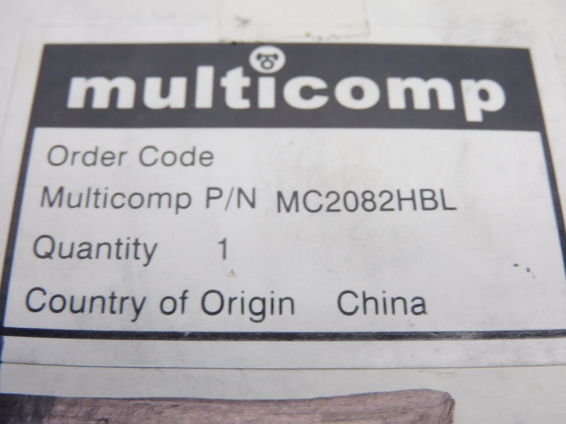 MULTICOMP MC2082HBL 220/240VAC 0.09A NSMP