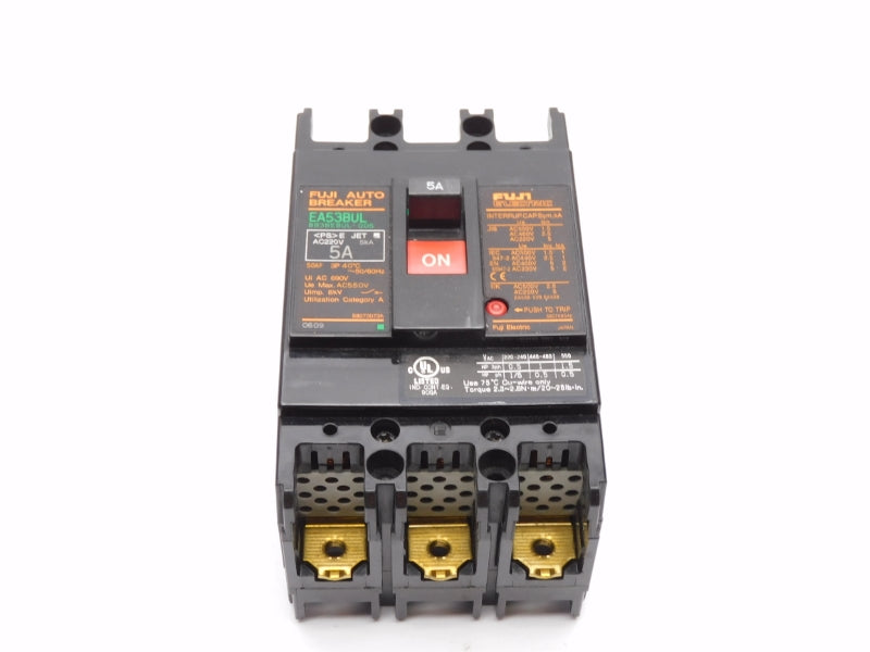 FUJI ELECTRIC BB3BEBUL-005 EA53BUL 550VAC 5A NSMP