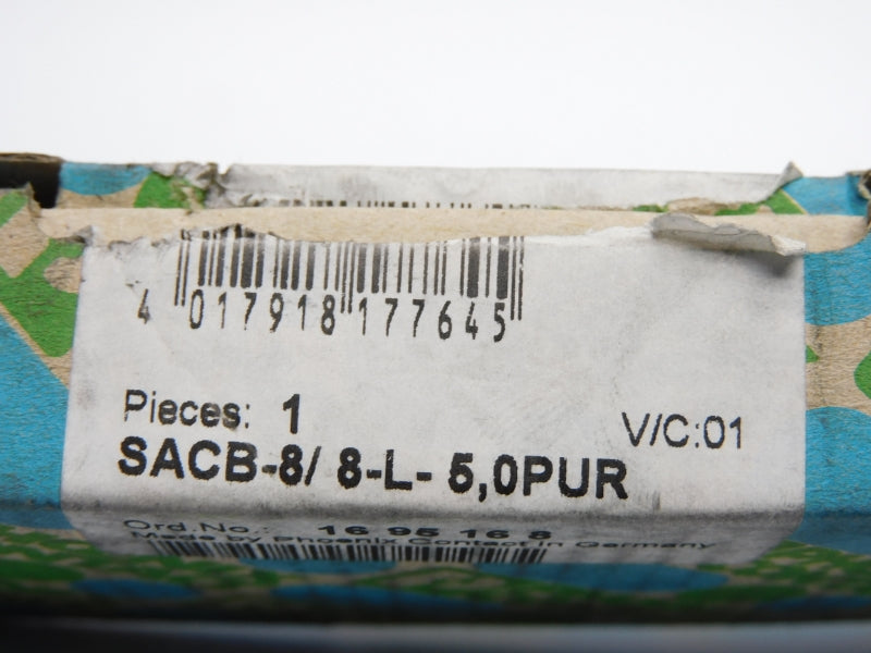 PHOENIX CONTACT SACB-8/8-L-5,0PUR 1695168 24VDC NSMP