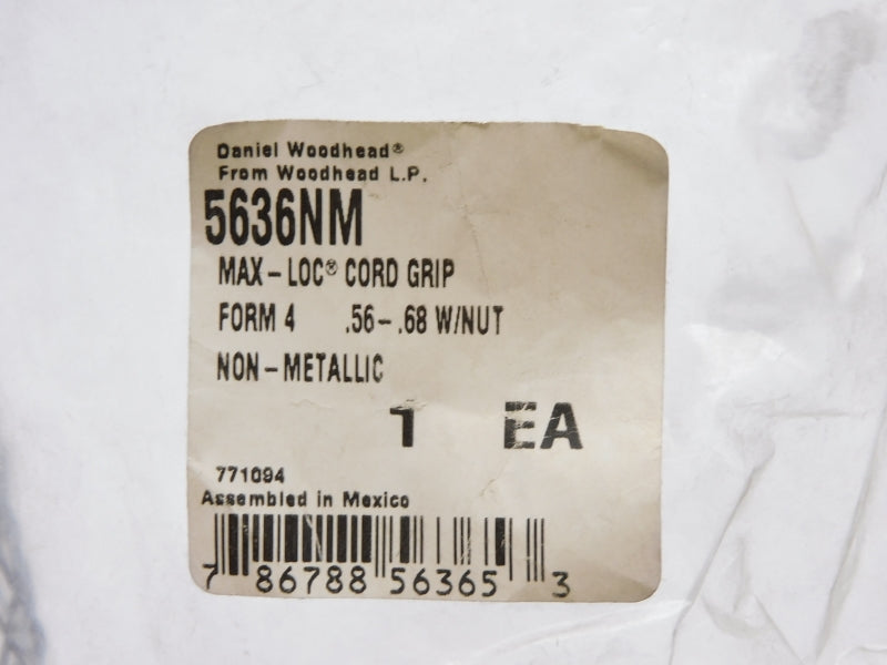DANIEL WOODHEAD 5636NM NSMP