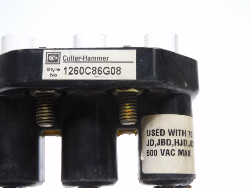CUTLER HAMMER 1260C86G08 600VAC NSNP