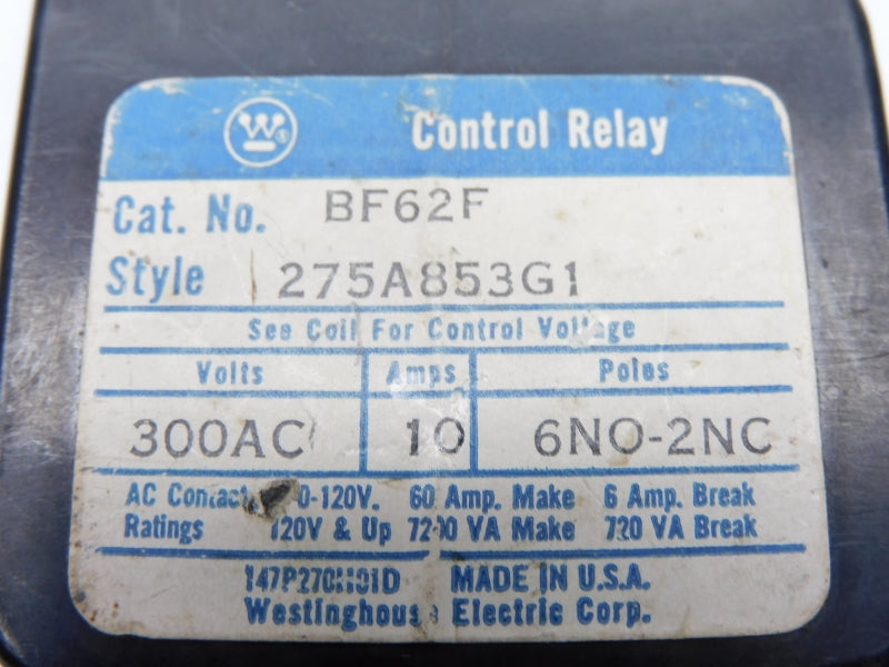 WESTINGHOUSE BF62F 115/120V 10A UNMP