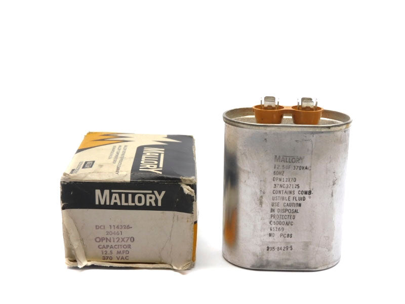 MALLORY OPN12X70 370VAC NSMP