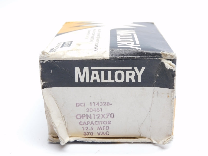 MALLORY OPN12X70 370VAC NSMP