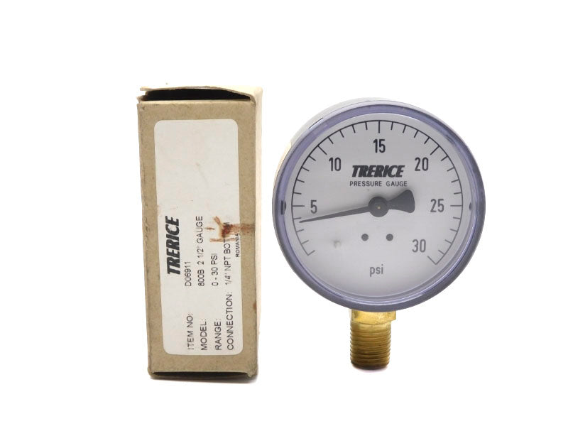TRERICE D06911 800B 0-30PSI 2-1/2" NSMP