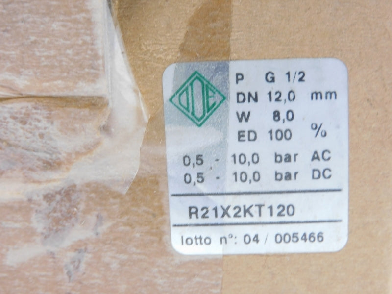 ODE R21X2KT120 24V 0,5-10,0BAR NSMP