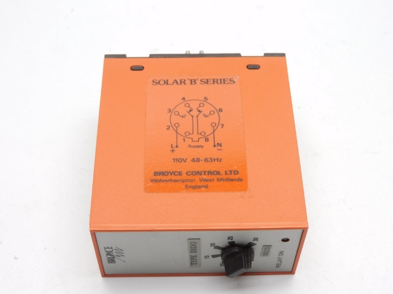 BROYCE B8DO 250VAC 5A 30S UNMP