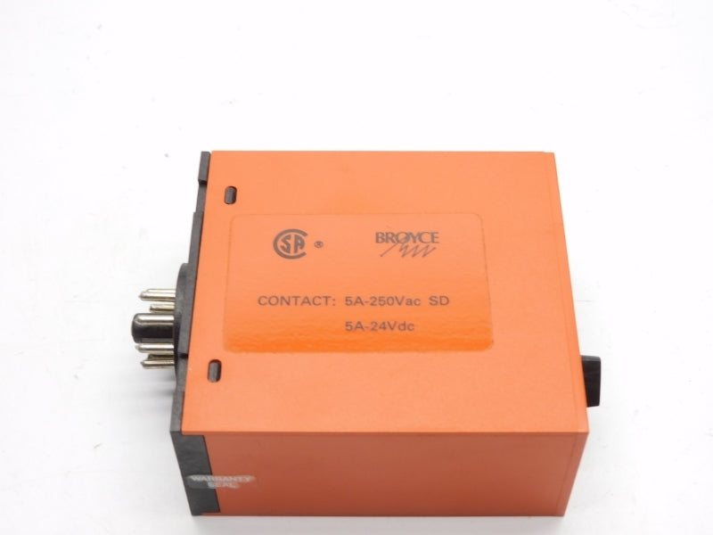 BROYCE B8DO 250VAC 5A 30S UNMP