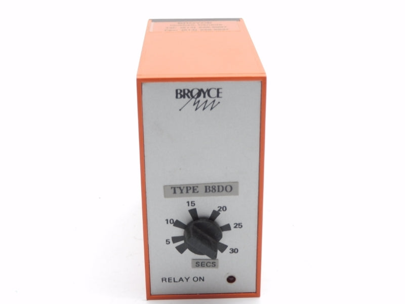 BROYCE B8DO 250VAC 5A 30S UNMP
