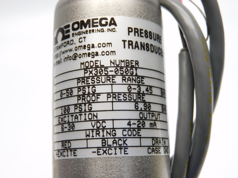 OMEGA PX305-050GI 6-30VDC 100PSI NSMP