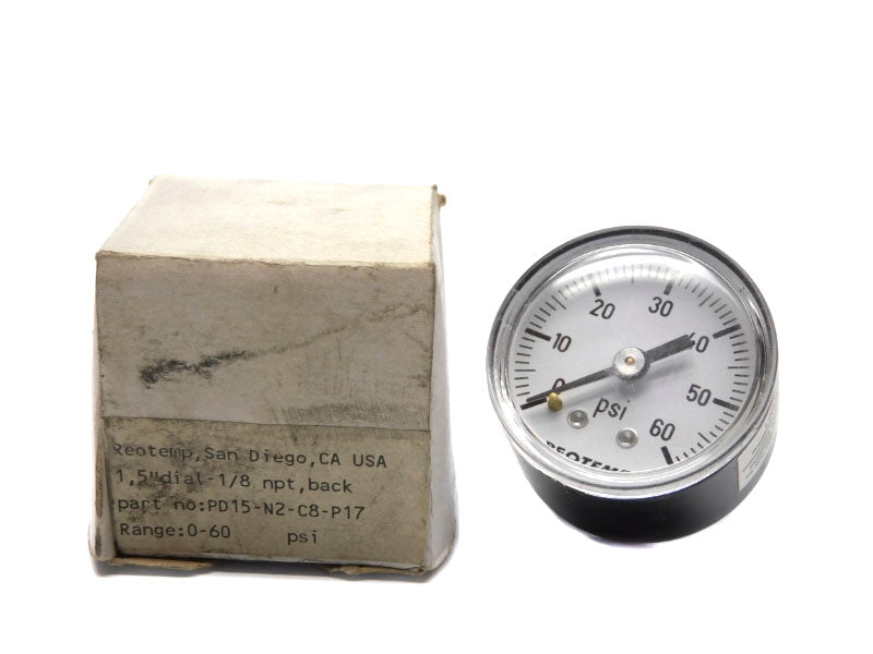 REOTEMP PD15-N2-C8-P17 0-60PSI NSMP