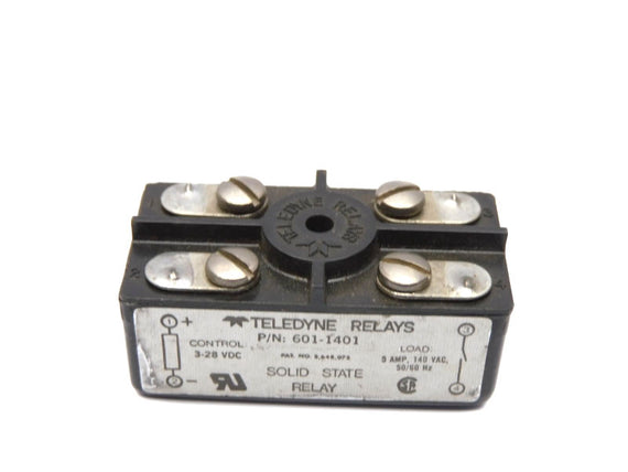 TELEDYNE RELAYS 601-1401 140VAC 5A UNMP