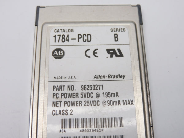 ALLEN BRADLEY 1784-PCD SER. B 25VDC NSNP